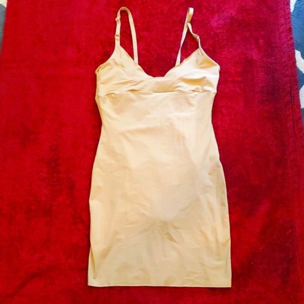Open Bust Wear Your Own Bra Firm Control Body Shaper Slip Style XL - Picture 2 of 5